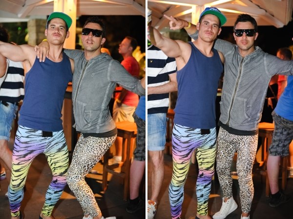 Muškarci u tajicama: Na Zrće ih dopuhala bura?!?