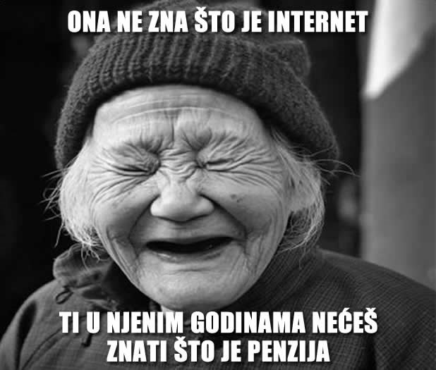 Prisjeo nam smijeh, ha?