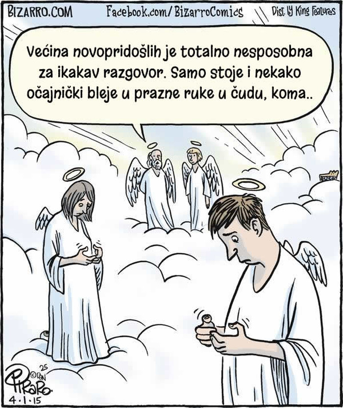 U Raju nema mobitela?
