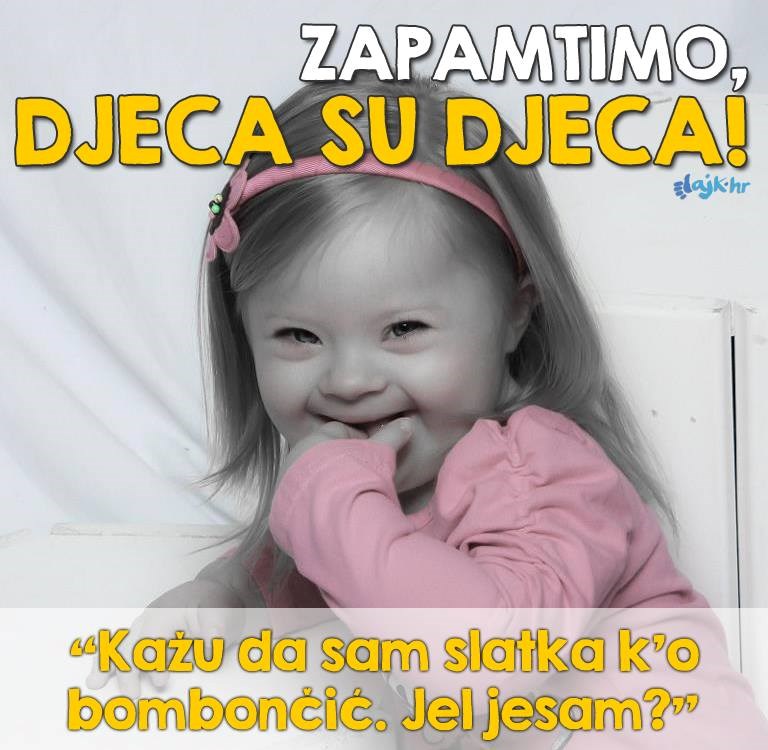 SVJETSKI DAN SINDROMA DOWN: Prisjetimo se jedne važne istine