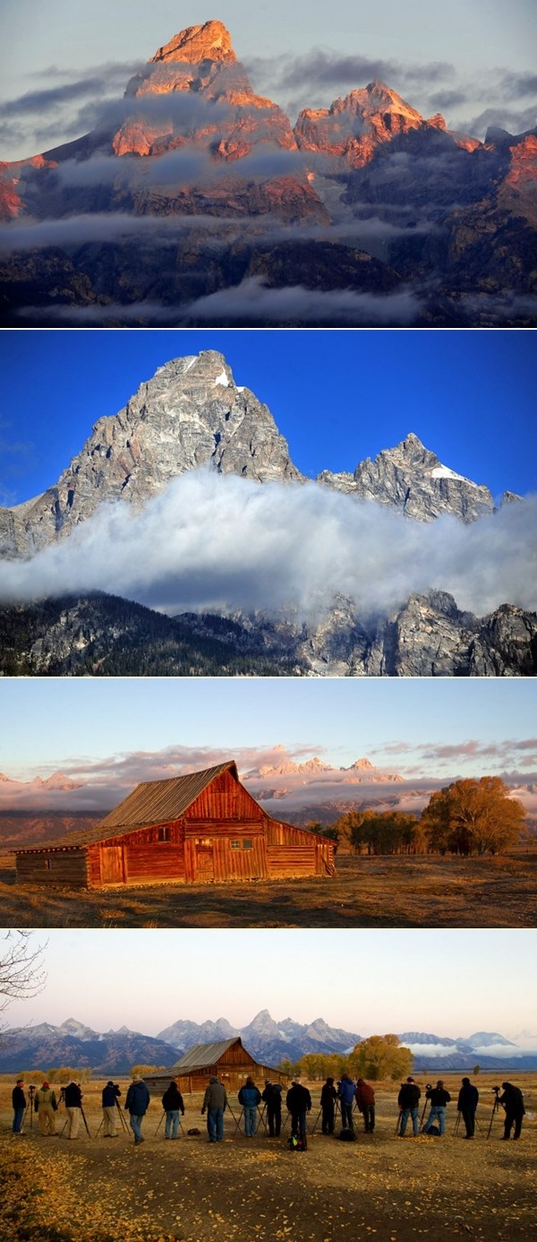 Planinski obronci u suton...