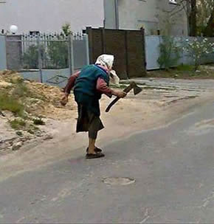 Duh sa sjekirom