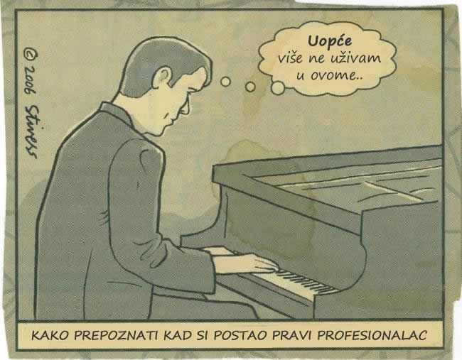 Kako znaš da si u nečemu profić?