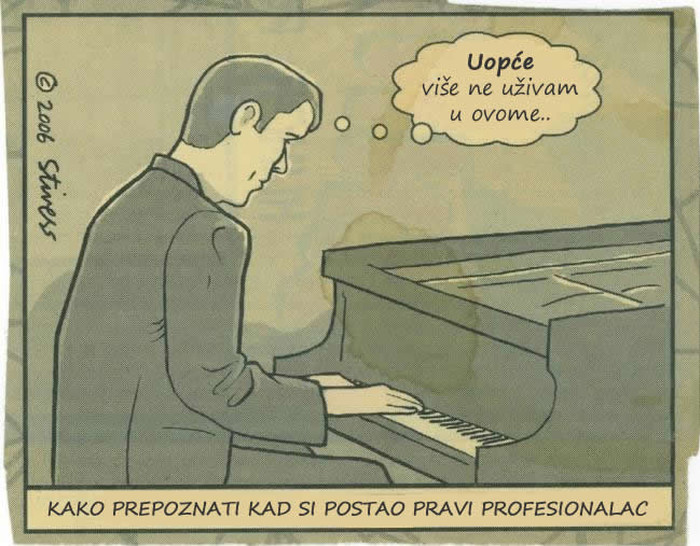 Kako znaš da si u nečemu profić?