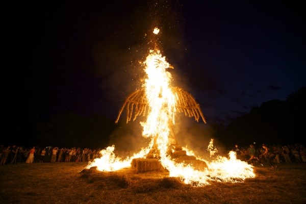 Slama Land Art festival u Osijeku