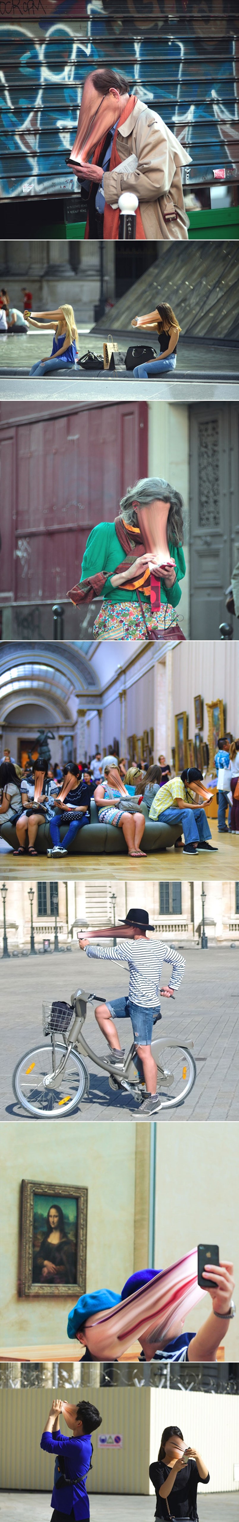 GALERIJA: Fotograf slikama uhvatio kako nam mobiteli sišu dušu