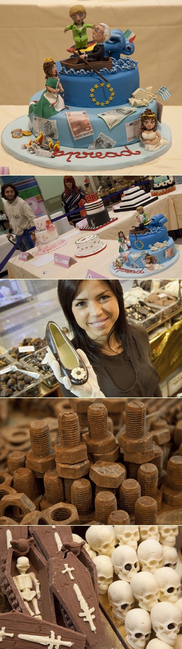 Festival čokolade u Italiji: Od EU torte do lubanja