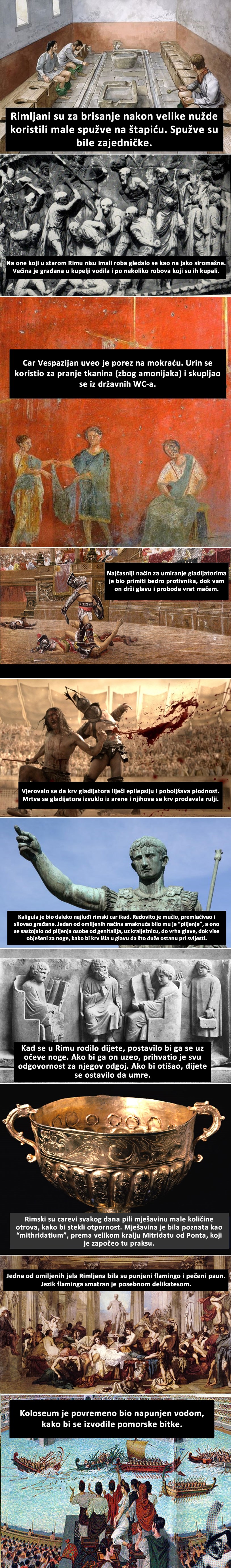 TOP 10 užasnih činjenica o Rimskom carstvu