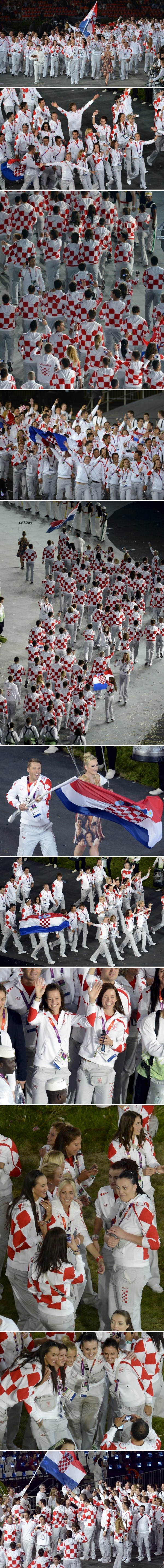 London u "kockicama": Hrvatski sportaši na otvorenju OI