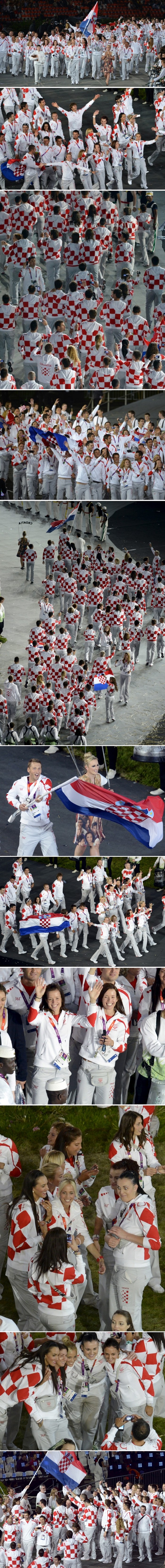 London u "kockicama": Hrvatski sportaši na otvorenju OI