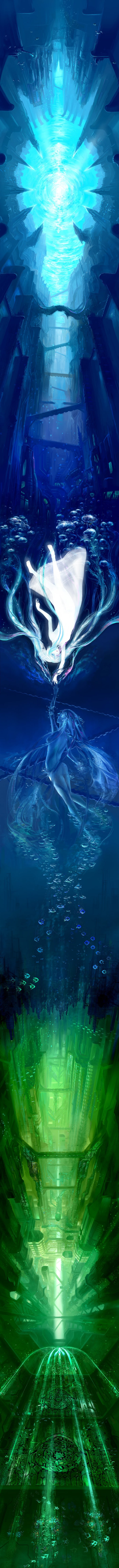 Ova predivna ilustracija odvest će vas u neki drugi svijet