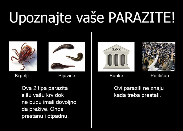 Koji paraziti vas najviše "sišu"?