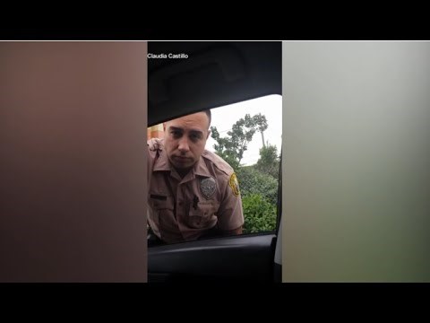 APSOLUTNI HIT: Žena zaustavila policajca zbog prebrze vožnje VIDEO