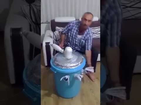 VIDEO Vruće vam je, a nemate klimu? Ovaj muškarac će vam pokazati kako je kod kuće složio vlastitu!