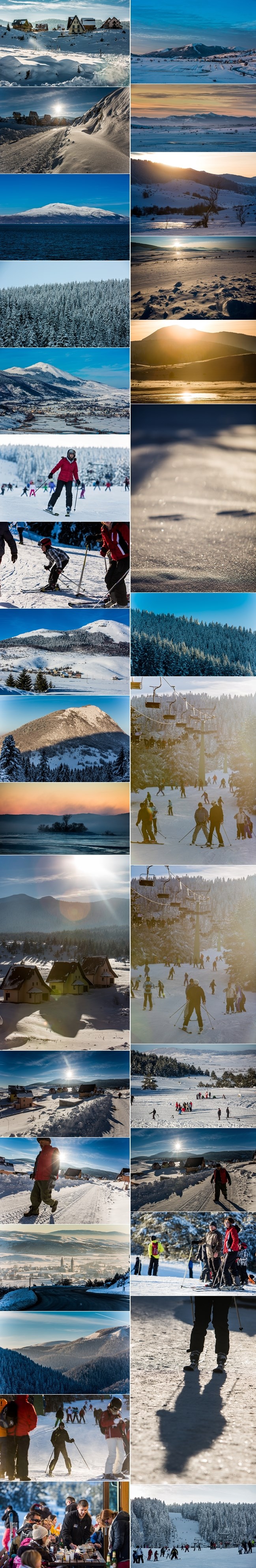 Zimska snježna idila na Kupresu