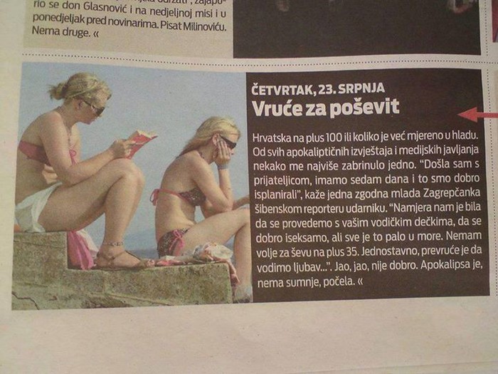 Kad se napiješ dok si još u redakciji?