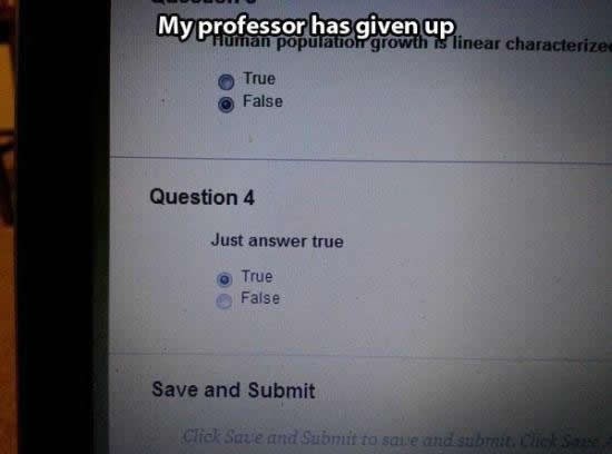 Kad očajni učitelj jednostavno odustane od svega