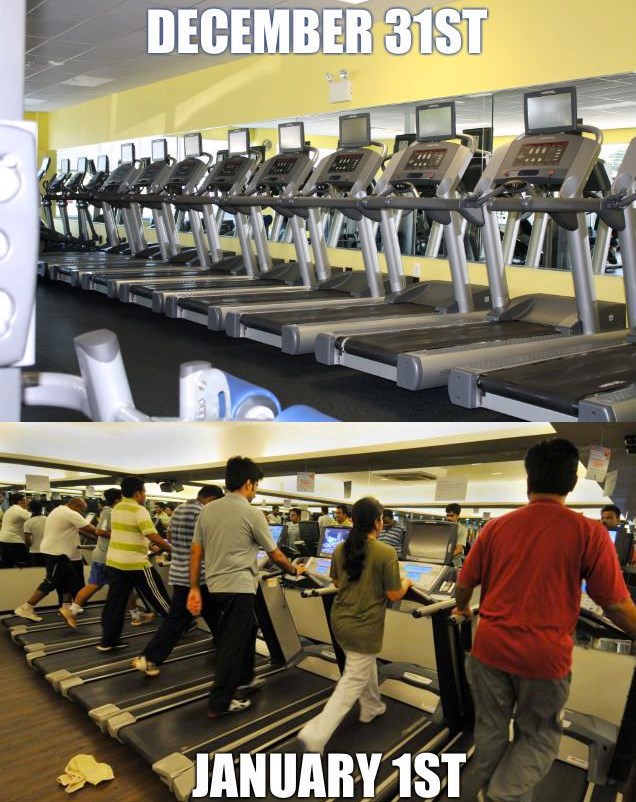 Novogodišnje odluke: Teretane se pune, grižnja savjesti lupa