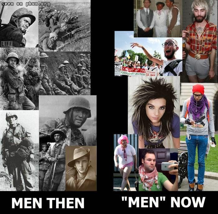 Muškarci nekad i sad - što se dogodilo?