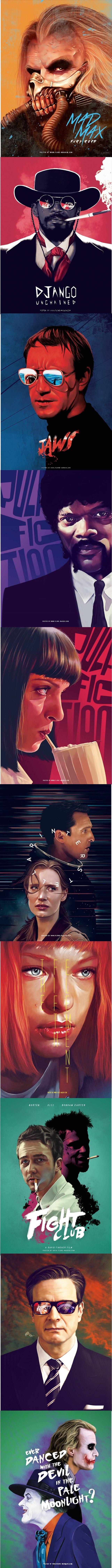 Ova je umjetnica predivnim posterima filmskih klasika zadivila cijeli svijet