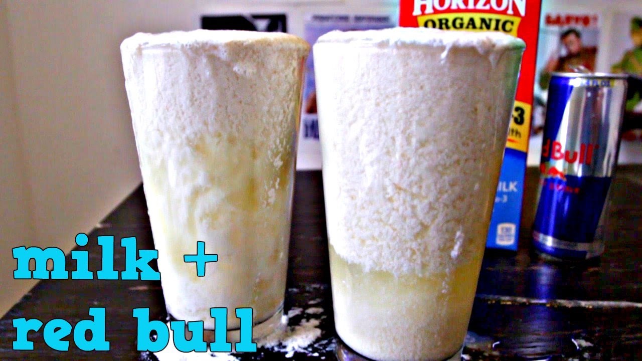 VIDEO: Što se dogodi kad pomiješate Red Bull i mlijeko?