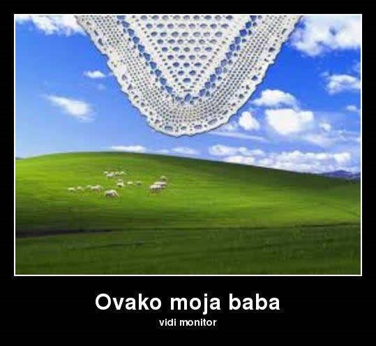 Baka mu nadogradila komp