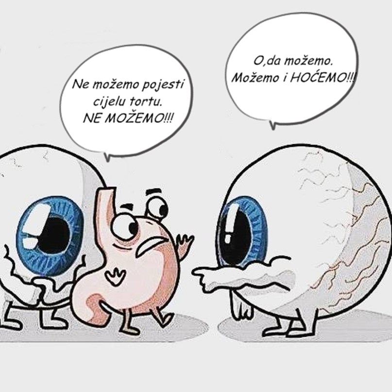 Nema rasprave sa gladnim očima