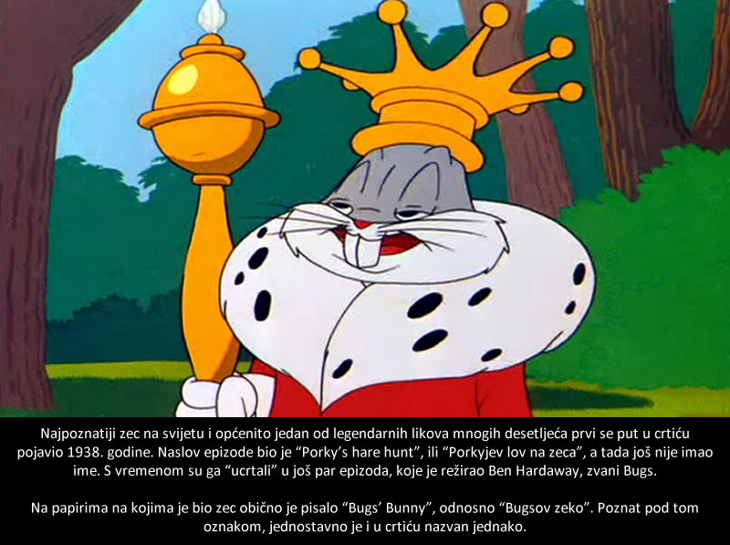 Kako je Bugs' Bunny dobio ime?