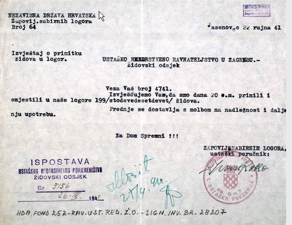 Za dom spremni: Ravno iz ustaškog logora