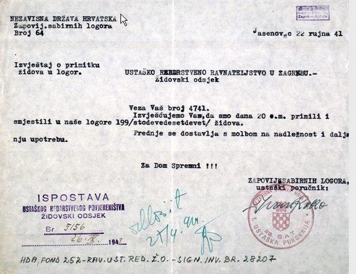 Za dom spremni: Ravno iz ustaškog logora