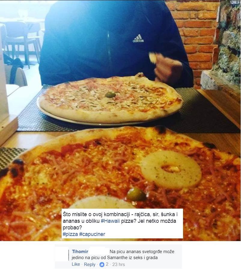 Ovaj je čovjek jasno dao do znanja što misli o ananasu na pizzi 