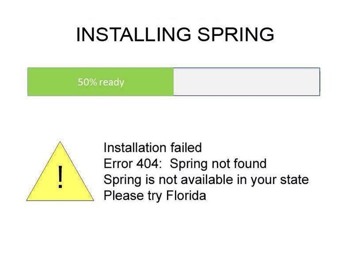 Kad propadne instalacija proljeća