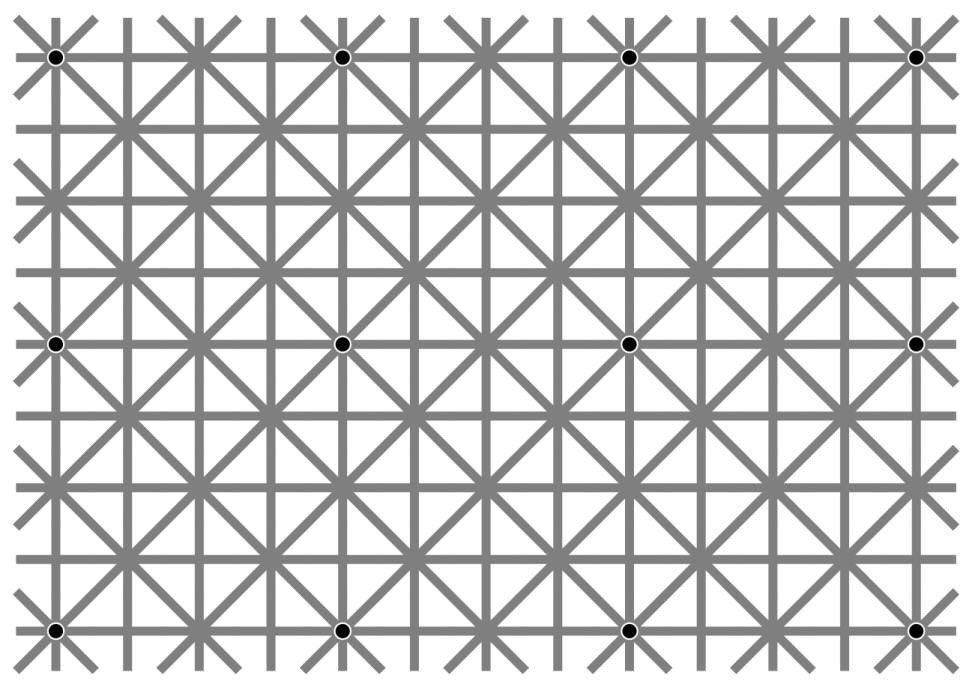 Vaš mozak ne dopušta da vidite sve crne točke na ovoj slici, evo zašto!