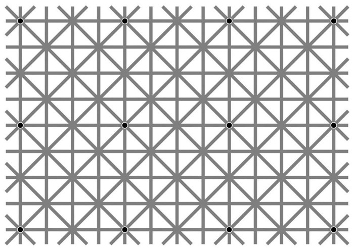 Vaš mozak ne dopušta da vidite sve crne točke na ovoj slici, evo zašto!