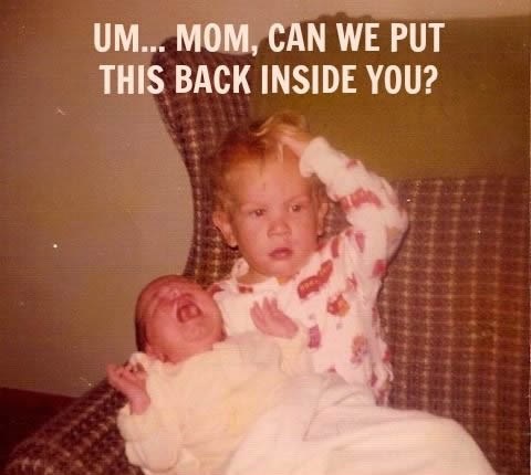 Kad ti dojadi dadiljanje malog brace ili seke