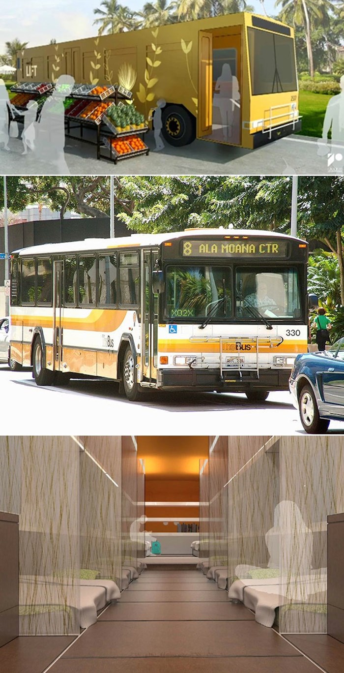 GALERIJA: Havaji stare autobuse pretvaraju u skloništa za beskućnike