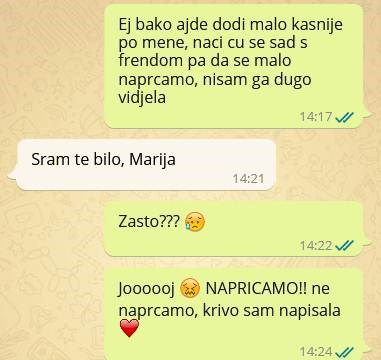 JEDNO SLOVO, A VELIKA RAZLIKA Poslala je poruku baki koja ju je potpuno krivo shvatila!