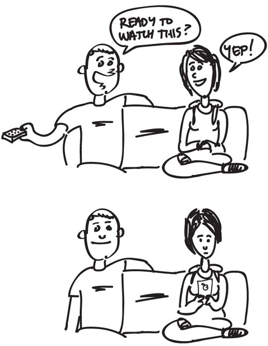 Muke gledanja filma sa ženama