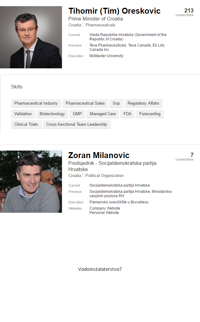 Provjerili smo vještine Oreškovića i Milanovića