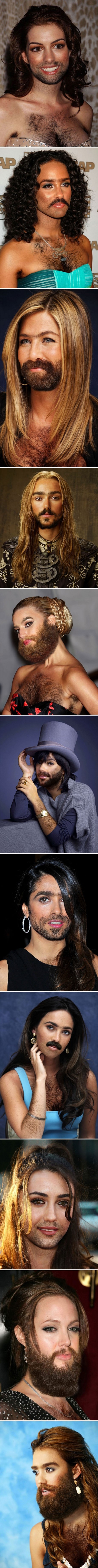 GALERIJA: Što da žene imaju bradu, brkove i "ljubavni tepih"?