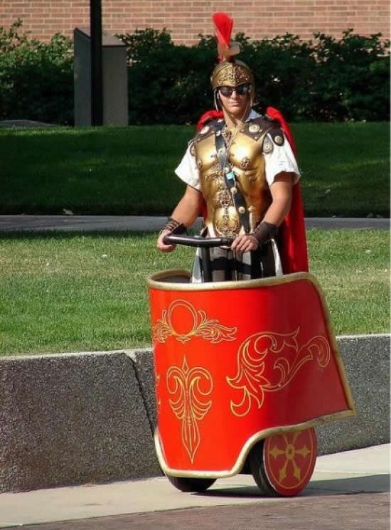 Jedini prihvatljivi način za vožnju Segwaya