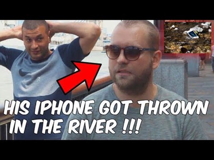 Mađioničar je slučajno bacio njegov iPhone u rijeku, a ono što je uslijedilo šokiralo je cijelu ekipu