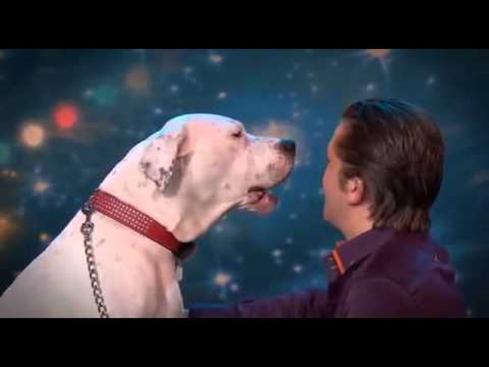 Profesionalni pas pjevač zavija "I Will Always Love You"