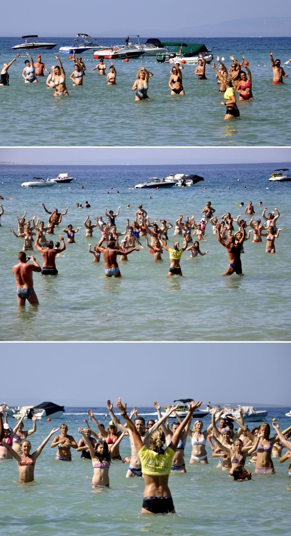Rab: Cijela se plaža giba u plesnom ritmu