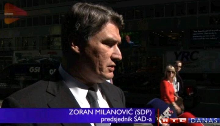 Milanović predsjednik SAD-a: Nas i Amera, 300 milijuna!