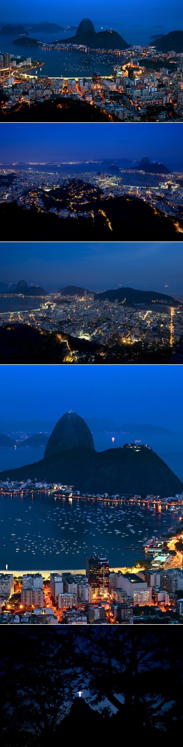 Čarobna noćna svjetla Rio de Janeira