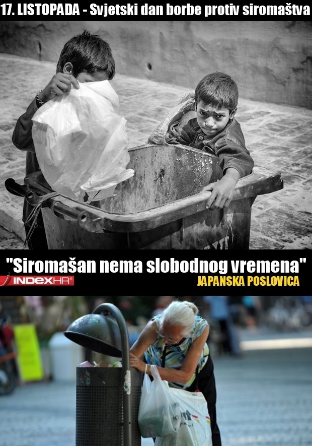 Siromaštvo ne pita za vrijeme i godine, pogodi te iznenada