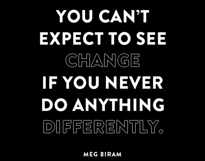 Ludost je uvijek raditi isto, a očekivati drugi rezultat