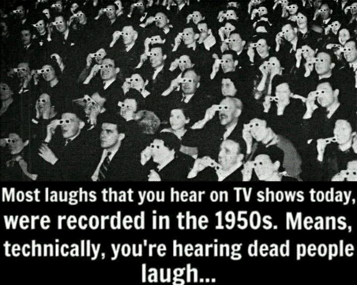 Smijeh iz humorističnih serija dolazi od "mrtvih ljudi"