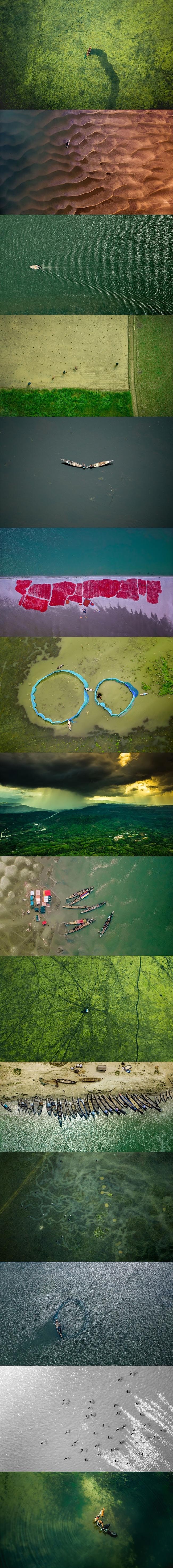 GALERIJA: Pilot iz Bangladeša je slikama iz zraka svijetu pokazao svoju domovinu